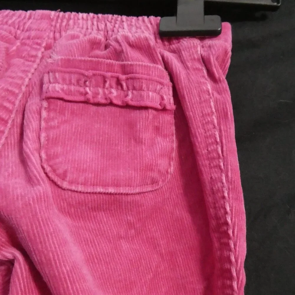 THE CHILDREN'S PLACE - Stretch | 24 months | Pink Corduroy Pants W/ Ruffles - Picture 11 of 16